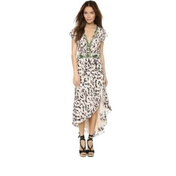 Haute Hippie Asymmetrical maxi dress - Picture 1 of 10